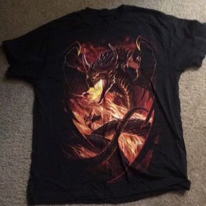 Double sided awesome dragon shirt